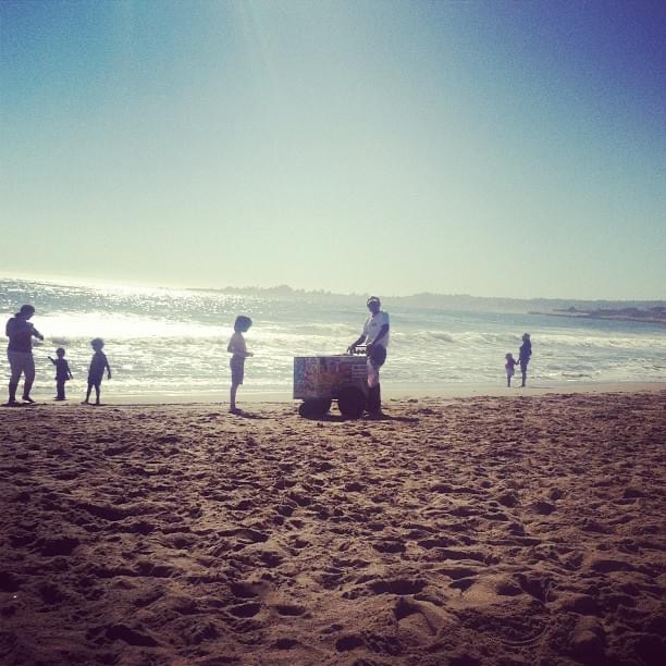 One of the many simple pleasures that make One of the many simple pleasures that make Santa Cruz living worth the commute for so many Bay Area professionals.